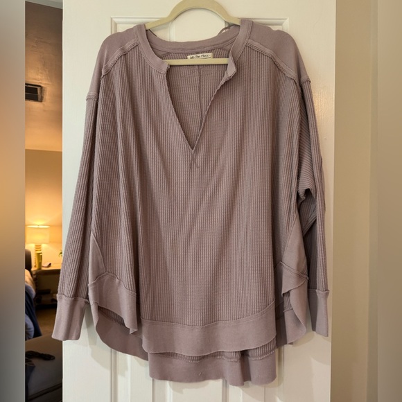 Free People purple tunic - Picture 1 of 4